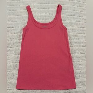 Old Navy Bright Pink Ribbed Tank